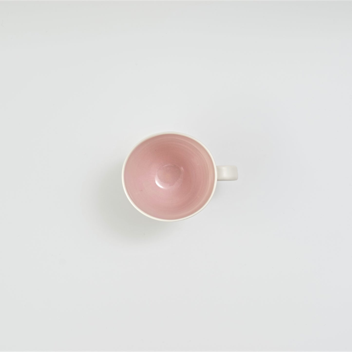 White porcelain cup